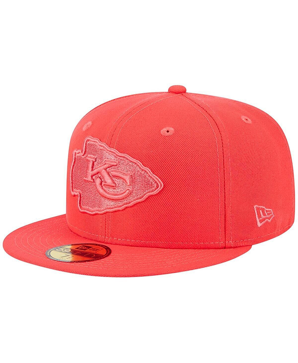 Мужская красная приталенная шляпа Kansas City Chiefs Color Pack Brights 59FIFTY New Era
Мужская красная приталенная шляпа Kansas City Chiefs Color Pack Brights 59FIFTY New Era