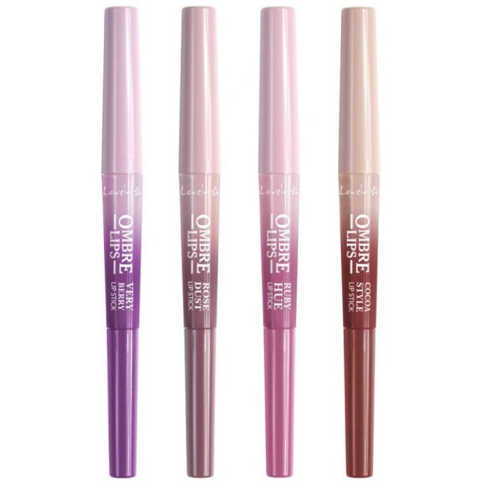 Губная помада Ombre Lips 2 en 1 Perfilador y Barra de Labios Lovely Makeup, 02 Very Berry
Губная помада Ombre Lips 2 en 1 Perfilador y Barra de Labios Lovely Makeup, 02 Very Berry
