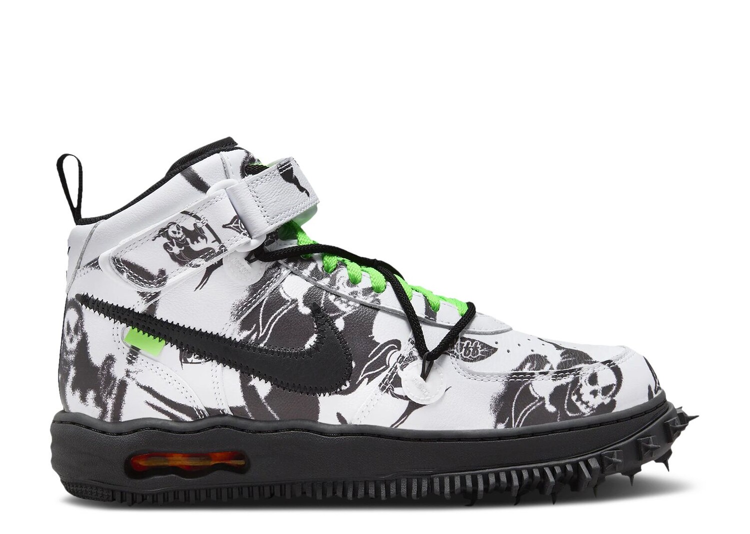 Кроссовки Nike Off-White X Air Force 1 Mid Sp Leather 'Grim Reaper', белый, Белый;серый
Кроссовки Nike Off-White X Air Force 1 Mid Sp Leather 'Grim Reaper', белый, Белый;серый