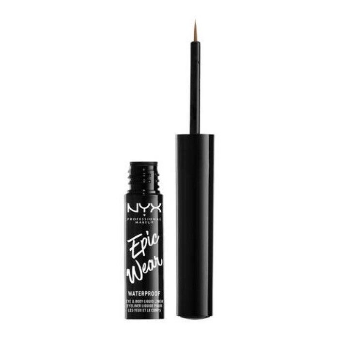 Подводка для глаз Eyeliner Líquido Epic Wear Nyx Professional Make Up, Brown Metallic
Подводка для глаз Eyeliner Líquido Epic Wear Nyx Professional Make Up, Brown Metallic