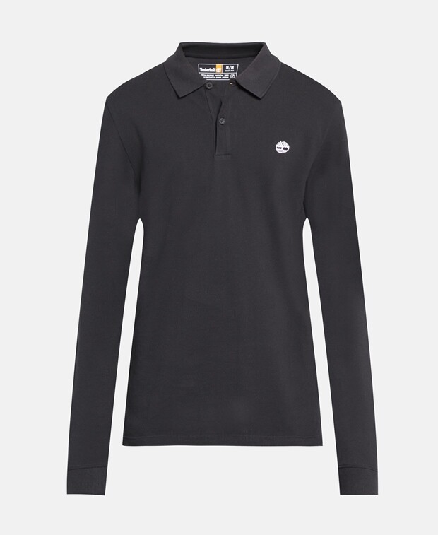 Рубашка поло с длинными рукавами Timberland, черный
Рубашка поло с длинными рукавами Timberland, черный