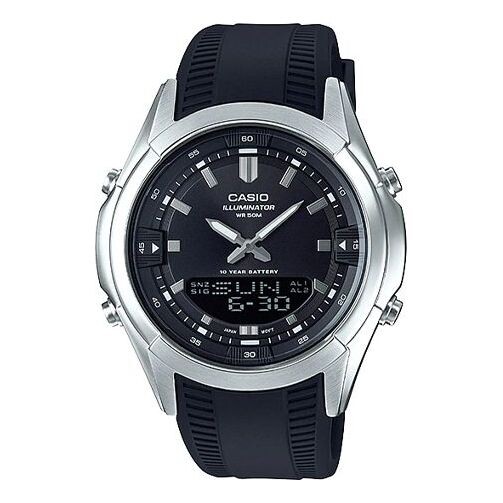 Часы Men's CASIO Waterproof Quartz Automatic Calendar 46mm Resin Strap Watch Mens Black Analog/Digital Combo, черный
Часы Men's CASIO Waterproof Quartz Automatic Calendar 46mm Resin Strap Watch Mens Black Analog/Digital Combo, черный