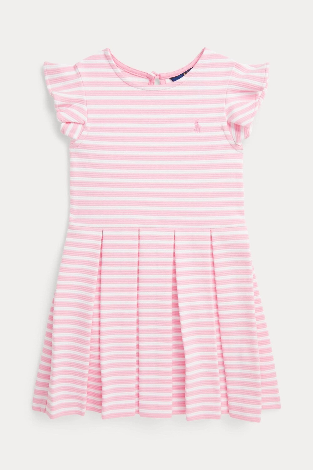 Розовое платье в рубчик и полоску с рюшами для девочки Polo Ralph Lauren, розовый
Розовое платье в рубчик и полоску с рюшами для девочки Polo Ralph Lauren, розовый