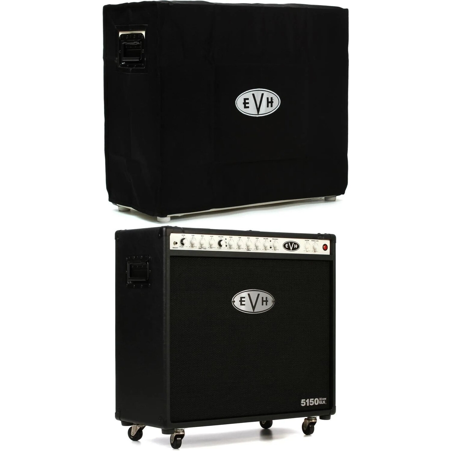 Новый ламповый комбоусилитель EVH 5150III 2x12 дюймов, 50 Вт с крышкой — черный
Новый ламповый комбоусилитель EVH 5150III 2x12 дюймов, 50 Вт с крышкой — черный