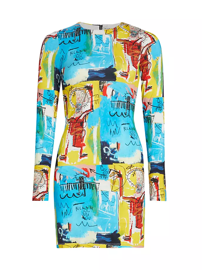 Облегающее мини-платье с рисунком Alice + Olivia X Basquiat Delora Alice + Olivia, цвет untitled
Облегающее мини-платье с рисунком Alice + Olivia X Basquiat Delora Alice + Olivia, цвет untitled