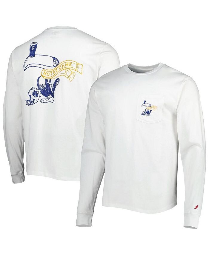 Мужская белая футболка с карманом Notre Dame Fighting Irish Guinness League Collegiate Wear, белый
Мужская белая футболка с карманом Notre Dame Fighting Irish Guinness League Collegiate Wear, белый