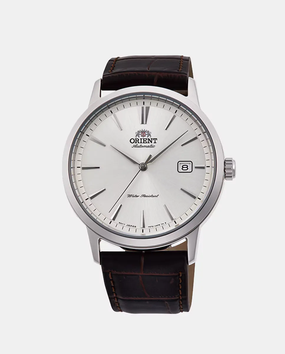 ORIENT Contemporary RA-AC0F07S10B Автоматические мужские часы из коричневой кожи
ORIENT Contemporary RA-AC0F07S10B Автоматические мужские часы из коричневой кожи