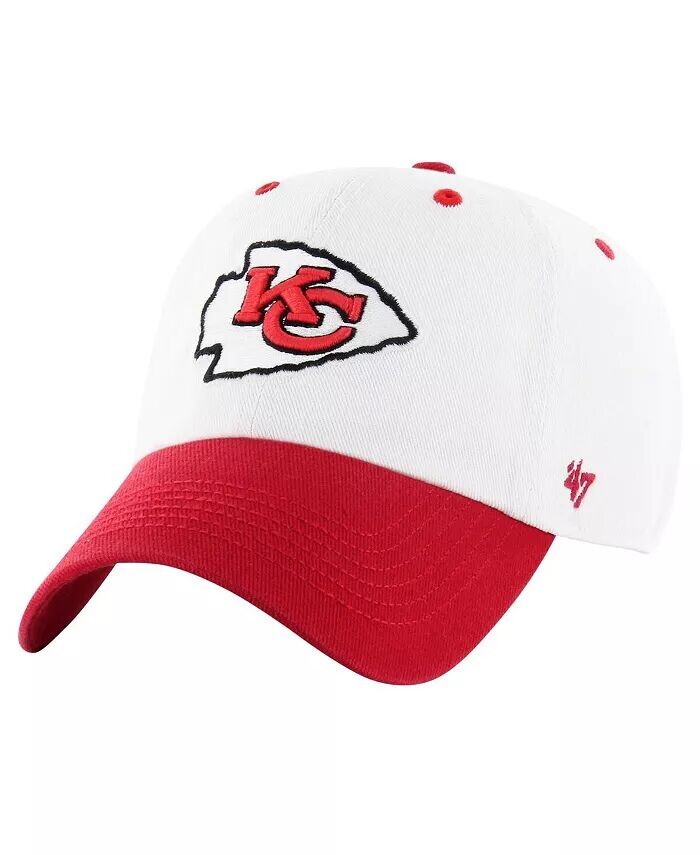 47 Мужская белая/красная регулируемая шапка Kansas City Chiefs с двойным заголовком и ромбовидной отделкой '47 Brand, белый
47 Мужская белая/красная регулируемая шапка Kansas City Chiefs с двойным заголовком и ромбовидной отделкой '47 Brand, белый