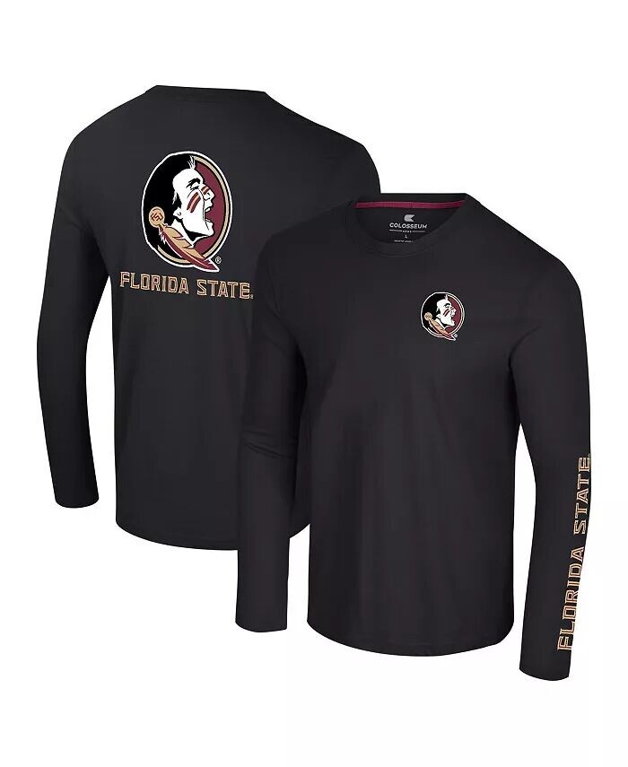 Мужская черная футболка с длинным рукавом и логотипом Florida State Seminoles Lockup 3-Hit Active Blend Colosseum, черный
Мужская черная футболка с длинным рукавом и логотипом Florida State Seminoles Lockup 3-Hit Active Blend Colosseum, черный