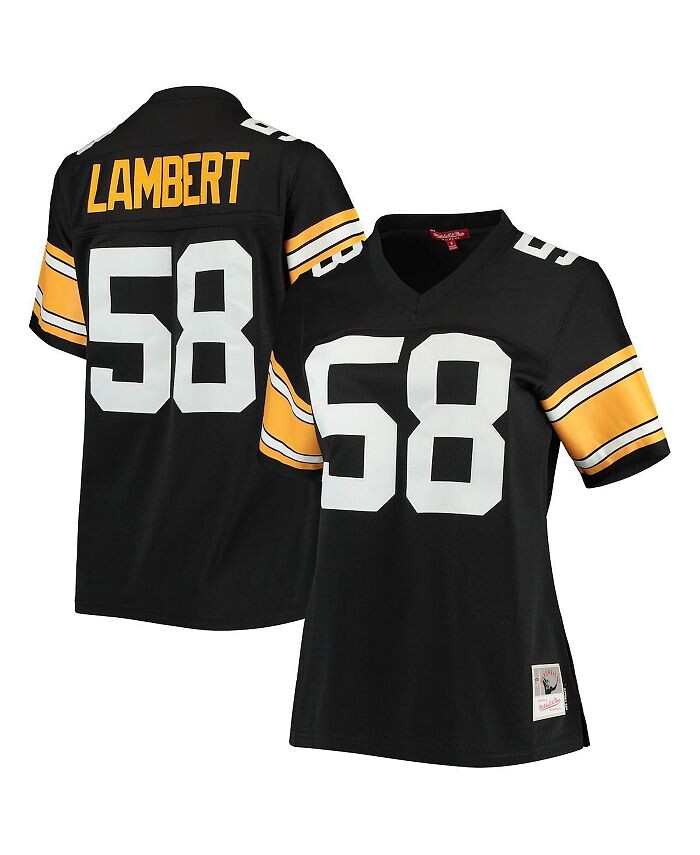 Женская черная майка игрока Jack Lambert Pittsburgh Steelers Legacy Replica Player Mitchell & Ness, черный
Женская черная майка игрока Jack Lambert Pittsburgh Steelers Legacy Replica Player Mitchell & Ness, черный