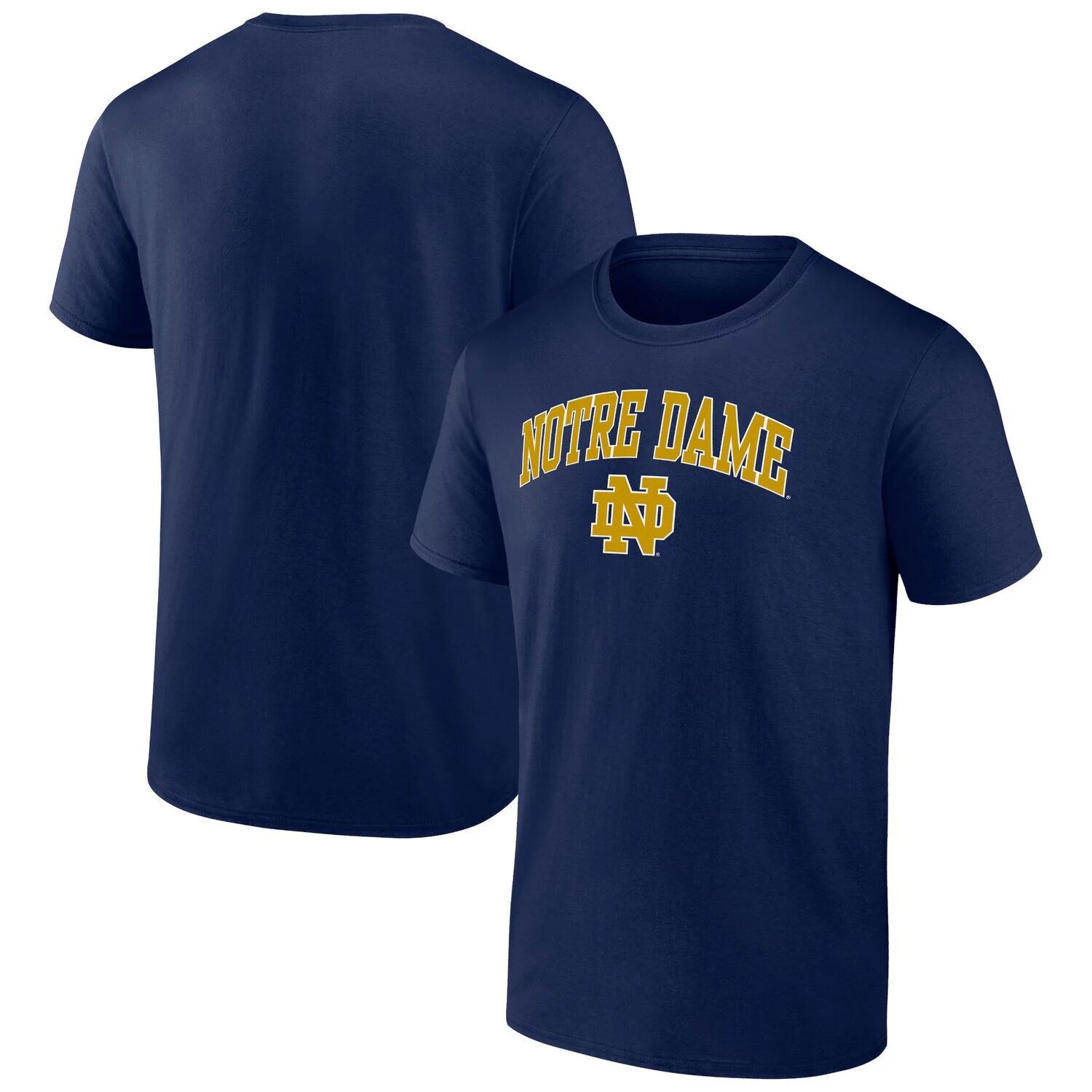 Мужская темно-синяя футболка с логотипом Fanatics Notre Dame Fighting Irish Campus, Синий
Мужская темно-синяя футболка с логотипом Fanatics Notre Dame Fighting Irish Campus, Синий