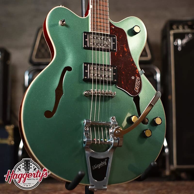 Электрогитара Gretsch G2622T Streamliner Center Block Double-Cut with Bigsby - Steel Olive
Электрогитара Gretsch G2622T Streamliner Center Block Double-Cut with Bigsby - Steel Olive