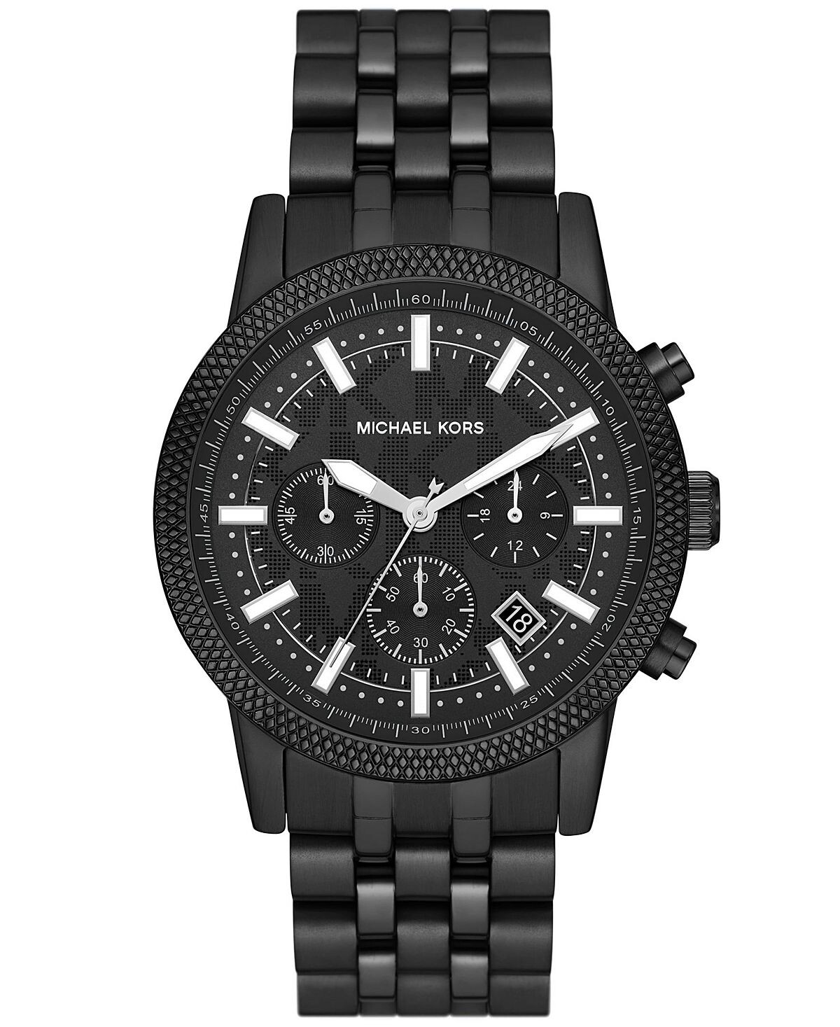 Мужские часы Hutton Chronograph с черным браслетом из нержавеющей стали, 43 мм Michael Kors
Мужские часы Hutton Chronograph с черным браслетом из нержавеющей стали, 43 мм Michael Kors
