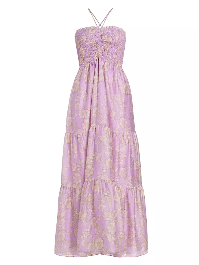 Многоярусное платье макси Elzette с цветочным принтом Kivari, цвет lilac floral
Многоярусное платье макси Elzette с цветочным принтом Kivari, цвет lilac floral