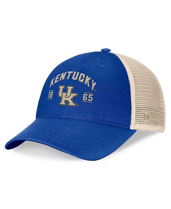 Мужская регулируемая кепка Royal Kentucky Wildcats Heritage Waylon Trucker Top Of The World, синий
Мужская регулируемая кепка Royal Kentucky Wildcats Heritage Waylon Trucker Top Of The World, синий