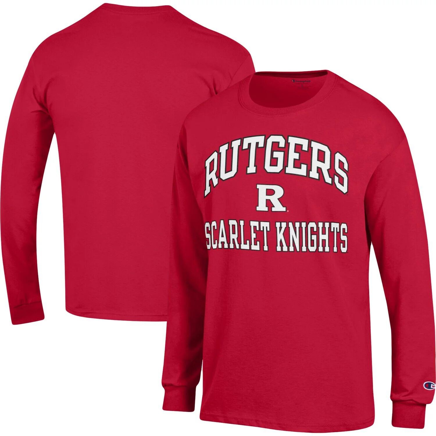 Мужская футболка Scarlet Rutgers Scarlet Knights High Motor с длинным рукавом Champion
Мужская футболка Scarlet Rutgers Scarlet Knights High Motor с длинным рукавом Champion