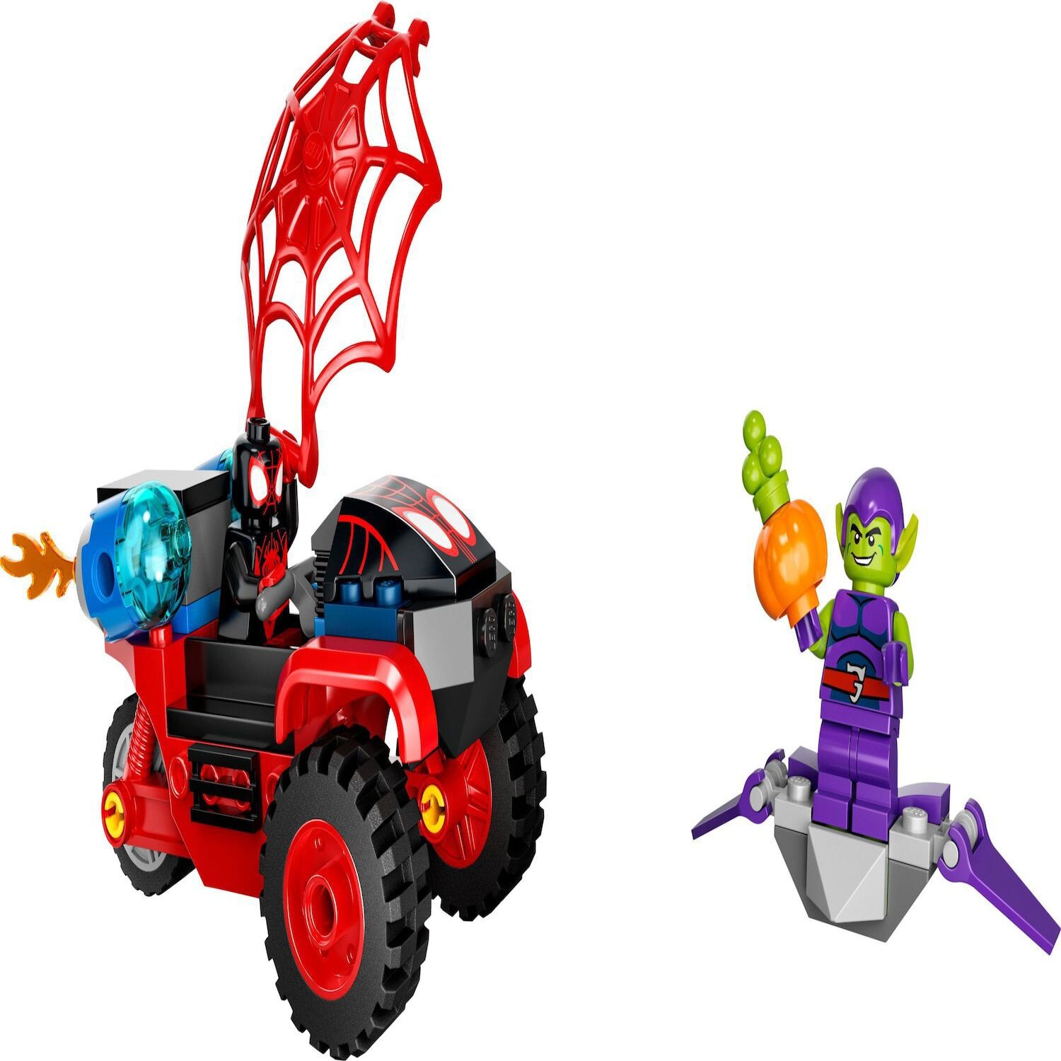 LEGO Marvel Паук и его удивительные друзья Майлз Моралес: Техно-трайк Человека-паука 10781 (59 деталей) LEGO
LEGO Marvel Паук и его удивительные друзья Майлз Моралес: Техно-трайк Человека-паука 10781 (59 деталей) LEGO