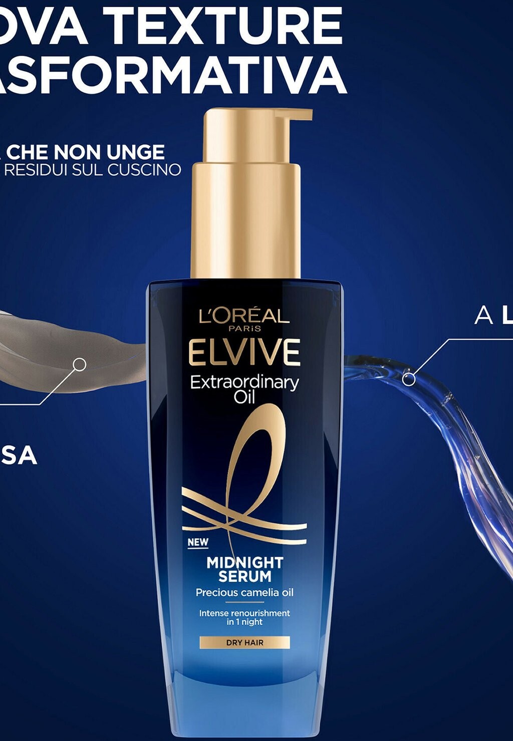 Уход за волосами L'ORÉAL PARIS ELVIVE OLIO STRAORDINARIO SIERO MIDNIGHT CON OLIO PREZIOSO DI CAMELIA, PER DONARE AI CAPELLI SECCHI UN NUTRIMENTO PROFONDO IN UNA NOTTE, 100 ML, 2 PACK L'Oréal Paris, прозрачный
Уход за волосами L'ORÉAL PARIS ELVIVE OLIO STRAORDINARIO SIERO MIDNIGHT CON OLIO PREZIOSO DI CAMELIA, PER DONARE AI CAPELLI SECCHI UN NUTRIMENTO PROFONDO IN UNA NOTTE, 100 ML, 2 PACK L'Oréal Paris, прозрачный