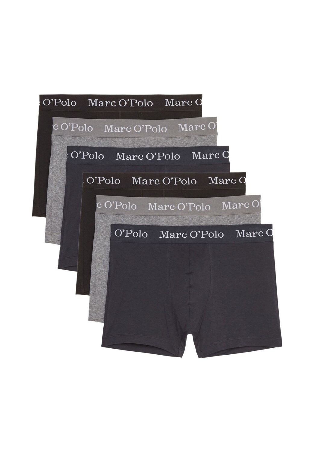Длинные шорты/брюки: набор из 6 элементов из органического хлопка Marc O'Polo, цвет Black Navy Grey Melange
Длинные шорты/брюки: набор из 6 элементов из органического хлопка Marc O'Polo, цвет Black Navy Grey Melange