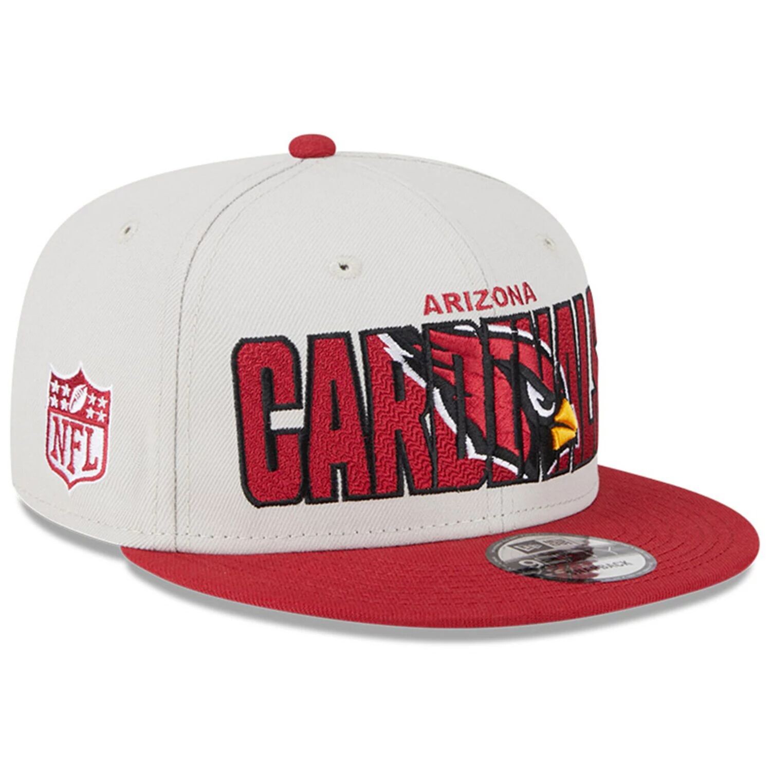 Мужская регулируемая шляпа New Era Stone/Cardinal Arizona Cardinals 2023 NFL Draft 9FIFTY Snapback
Мужская регулируемая шляпа New Era Stone/Cardinal Arizona Cardinals 2023 NFL Draft 9FIFTY Snapback