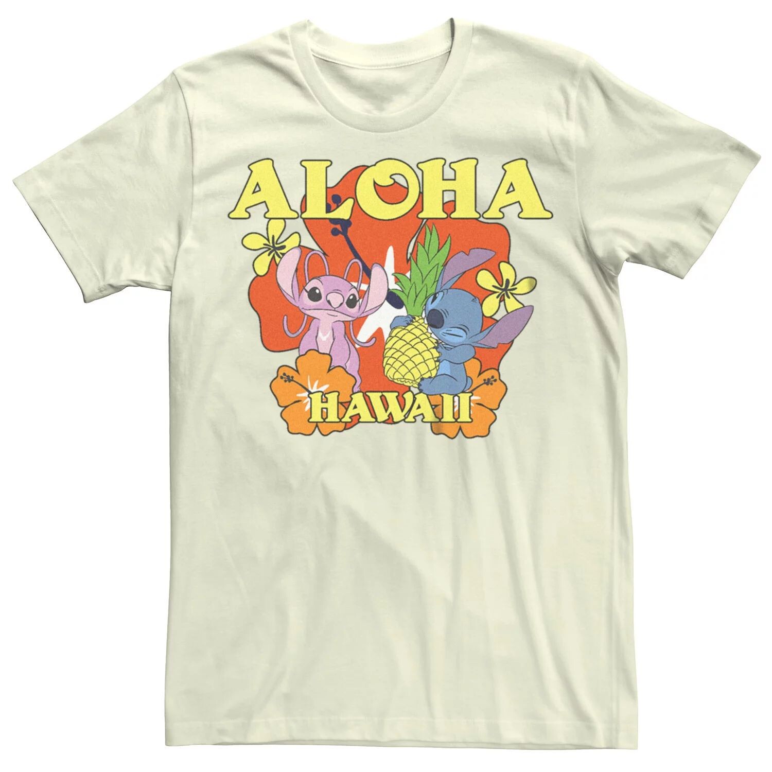 Футболка с рисунком Disney's Lilo & Stitch Junior's Angel Aloha Hawaii Flowers Disney
Футболка с рисунком Disney's Lilo & Stitch Junior's Angel Aloha Hawaii Flowers Disney