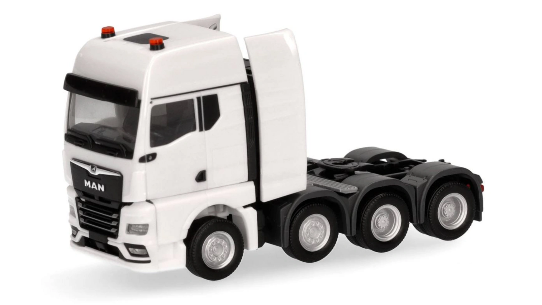 1:87 тяжелый тягач man tgx gx 4-осный (пневматическая подвеска, 8х4), белый Herpa
1:87 тяжелый тягач man tgx gx 4-осный (пневматическая подвеска, 8х4), белый Herpa