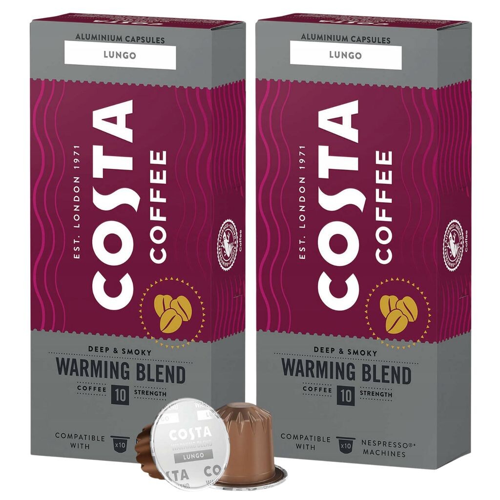 Кофейные капсулы Costa Coffee The Warming Blend, совместимые с Nespresso LUNGO, 20 капсул sarcia.eu
Кофейные капсулы Costa Coffee The Warming Blend, совместимые с Nespresso LUNGO, 20 капсул sarcia.eu