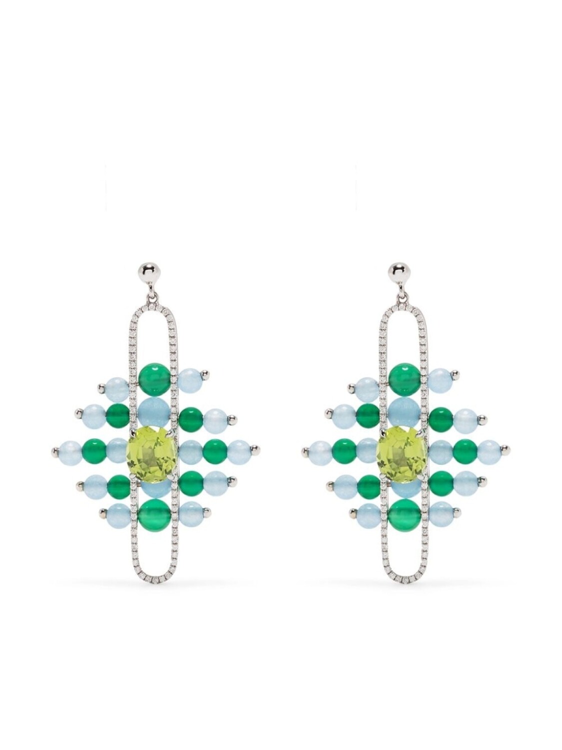 Серьги Impressionists Dangle из белого золота с бриллиантами ZEEMOU ZENG, синий
Серьги Impressionists Dangle из белого золота с бриллиантами ZEEMOU ZENG, синий