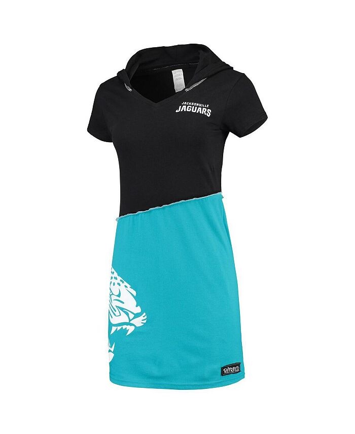 Женское черно-бирюзовое мини-платье с капюшоном Jacksonville Jaguars Refried Apparel, черный
Женское черно-бирюзовое мини-платье с капюшоном Jacksonville Jaguars Refried Apparel, черный