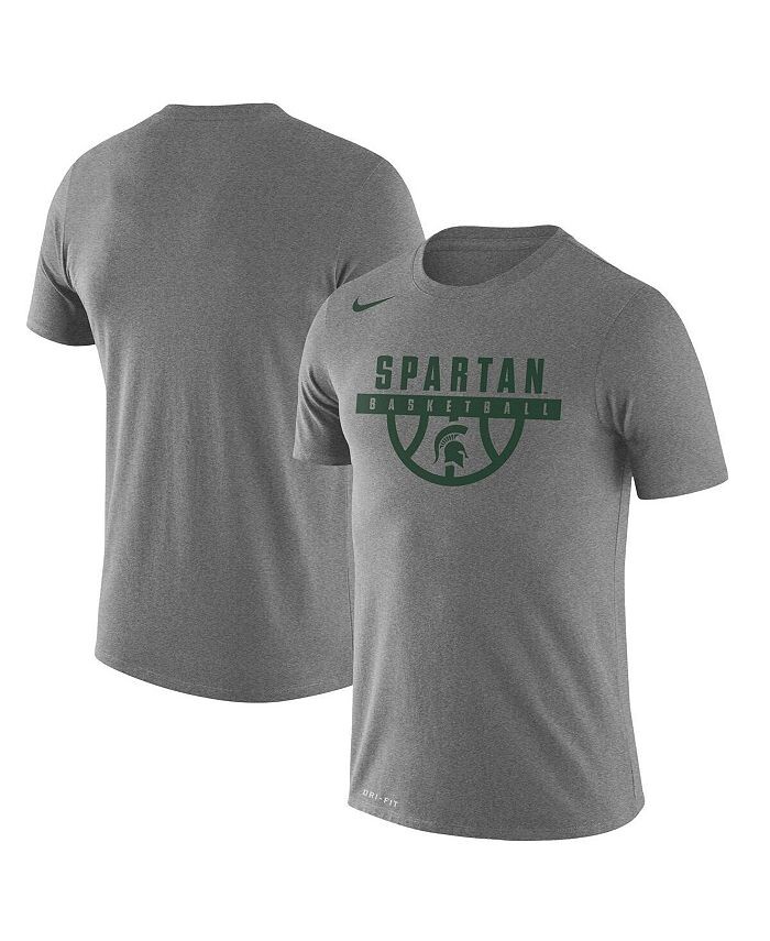 Мужская серая футболка Michigan State Spartans Basketball Drop Legend Performance Nike, серый
Мужская серая футболка Michigan State Spartans Basketball Drop Legend Performance Nike, серый
