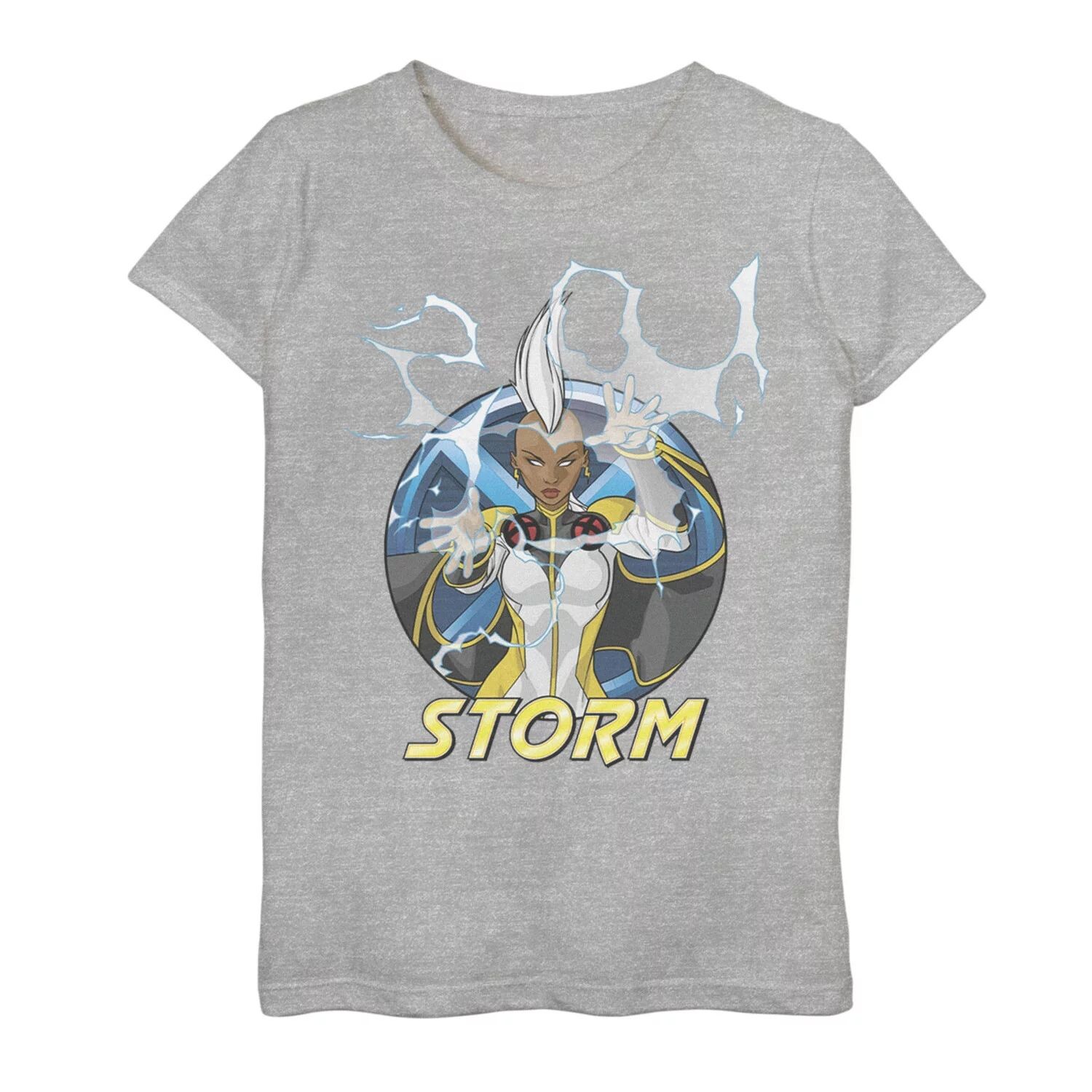 Футболка с графическим рисунком для девочек 7–16 лет Marvel X-Men Storm Action Portrait Marvel
Футболка с графическим рисунком для девочек 7–16 лет Marvel X-Men Storm Action Portrait Marvel