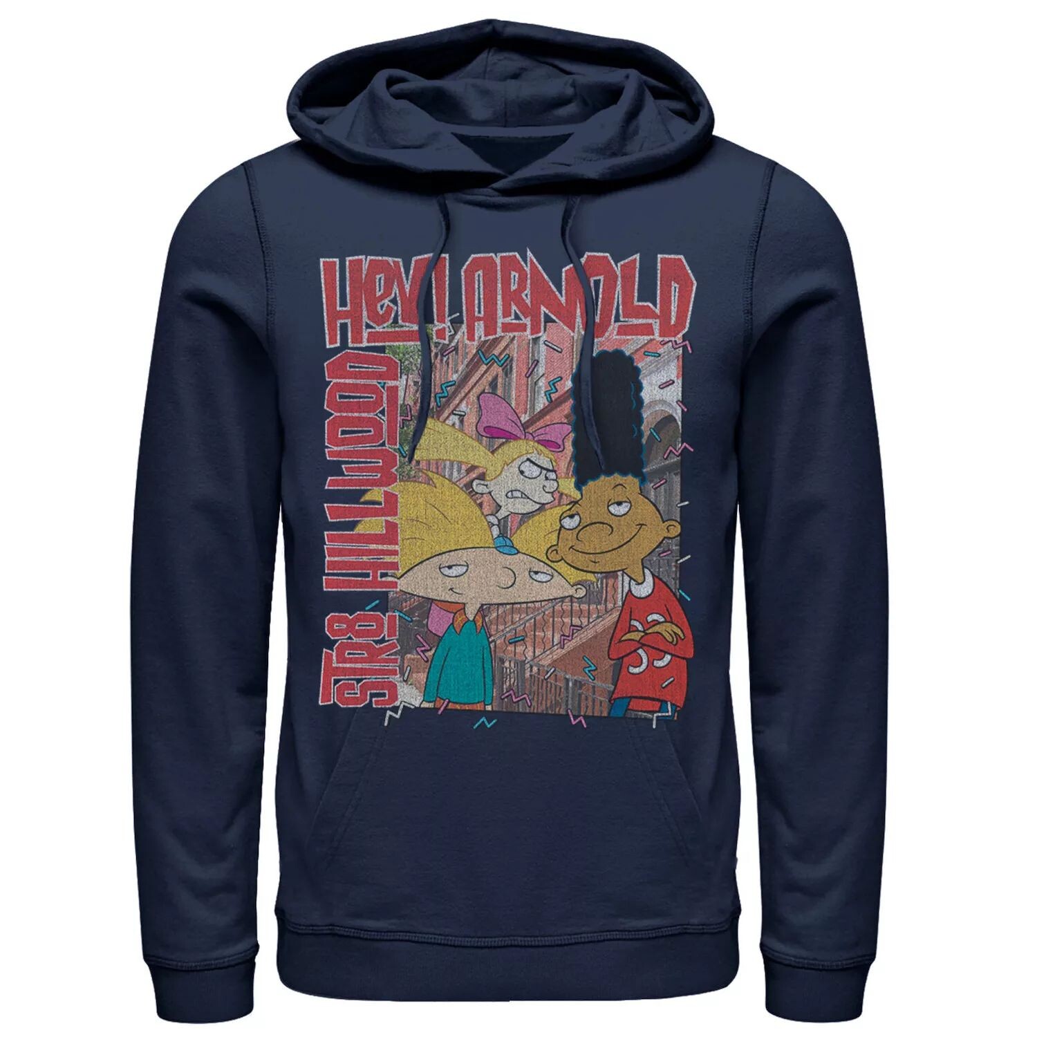Мужская толстовка с цветным плакатом Nickeloden Hey Arnold Hillwood, Blue Licensed Character, синий
Мужская толстовка с цветным плакатом Nickeloden Hey Arnold Hillwood, Blue Licensed Character, синий