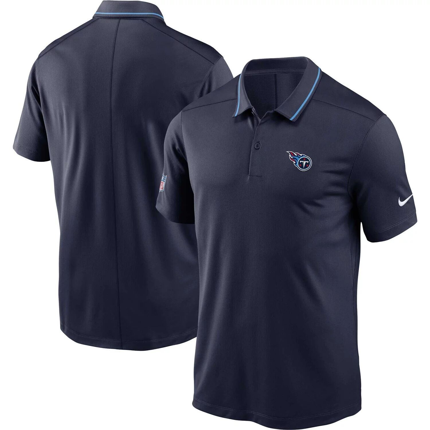 Мужское темно-синее поло Tennessee Titans Sideline Victory Performance Nike, Синий
Мужское темно-синее поло Tennessee Titans Sideline Victory Performance Nike, Синий
