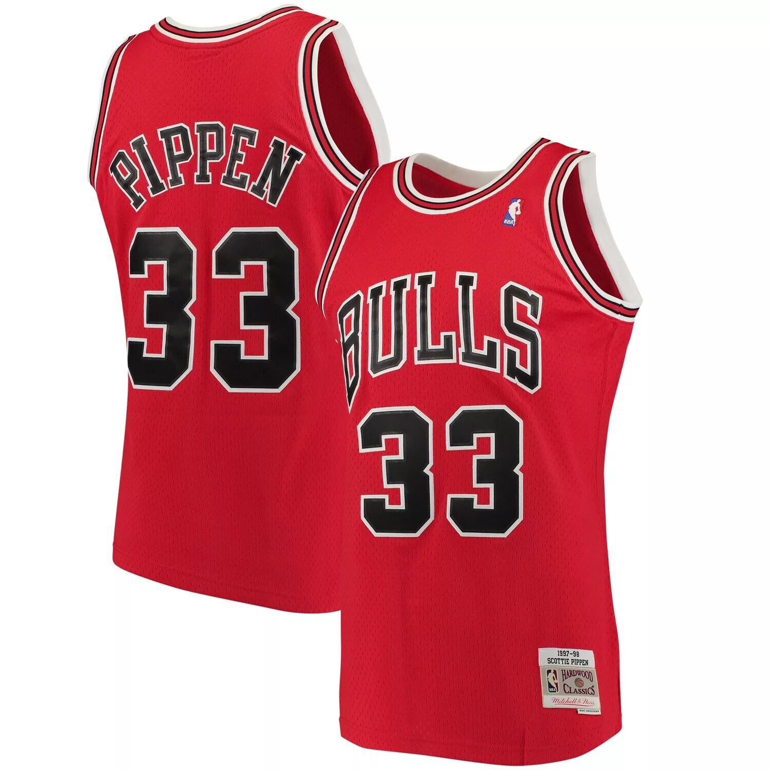 Мужская классическая майка Mitchell & Ness Scottie Pippen Red Chicago Bulls Big & Tall Hardwood Classics
Мужская классическая майка Mitchell & Ness Scottie Pippen Red Chicago Bulls Big & Tall Hardwood Classics