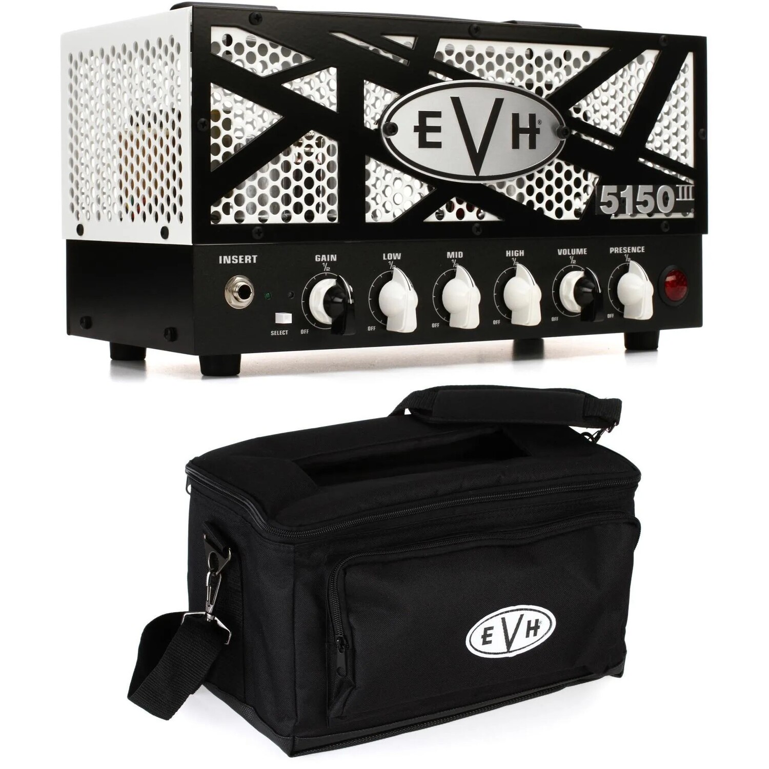 Новая ламповая головка EVH 5150III LBXII мощностью 15 Вт с футляром для переноски
Новая ламповая головка EVH 5150III LBXII мощностью 15 Вт с футляром для переноски
