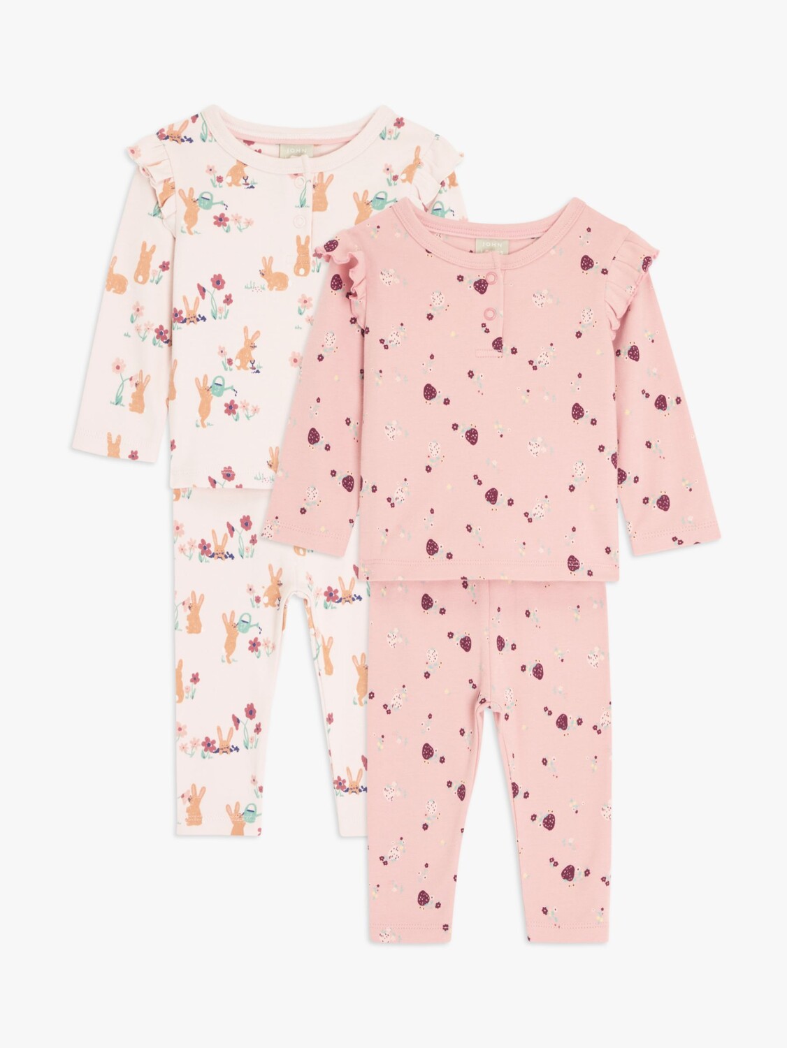 Пижамный комплект с длинными рукавами John Lewis baby Bunny Berries, 2 шт., розовые
Пижамный комплект с длинными рукавами John Lewis baby Bunny Berries, 2 шт., розовые