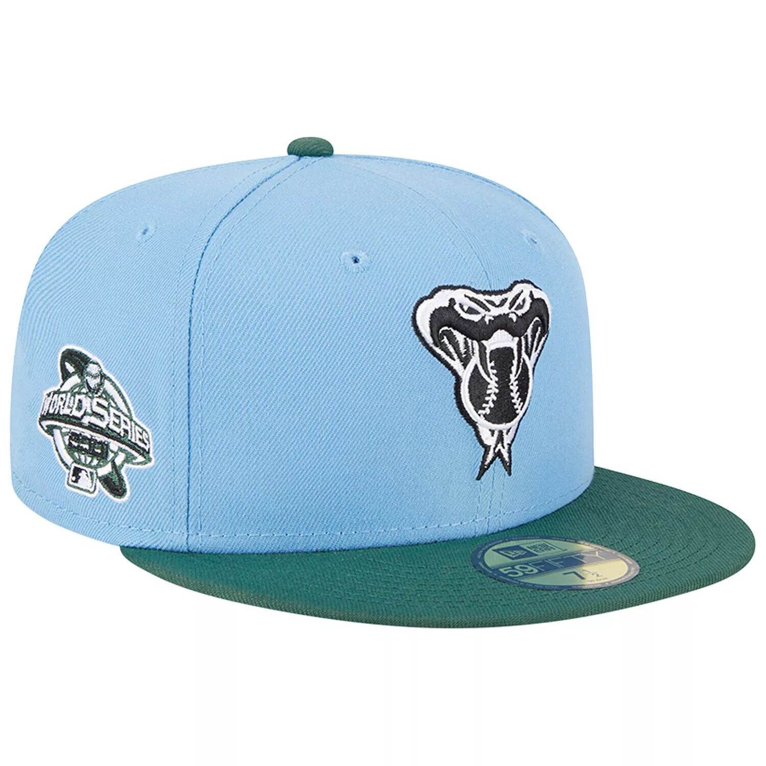 Мужская облегающая шляпа New Era небесно-голубая/кинза Arizona Diamondbacks 2001 World Series 59FIFTY
Мужская облегающая шляпа New Era небесно-голубая/кинза Arizona Diamondbacks 2001 World Series 59FIFTY