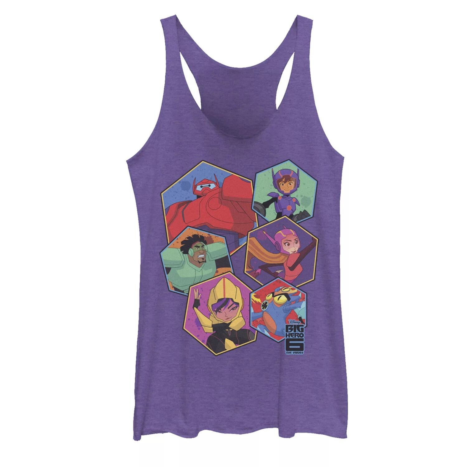 Disney's Big Hero 6 The Series Juniors' Group Six Шестнадцатеричный графический танк Licensed Character
Disney's Big Hero 6 The Series Juniors' Group Six Шестнадцатеричный графический танк Licensed Character