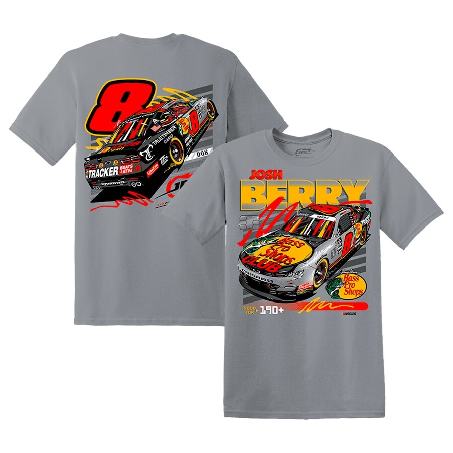 Футболка с коротким рукавом JR Motorsports Official Team Apparel Josh Berry, серый
Футболка с коротким рукавом JR Motorsports Official Team Apparel Josh Berry, серый