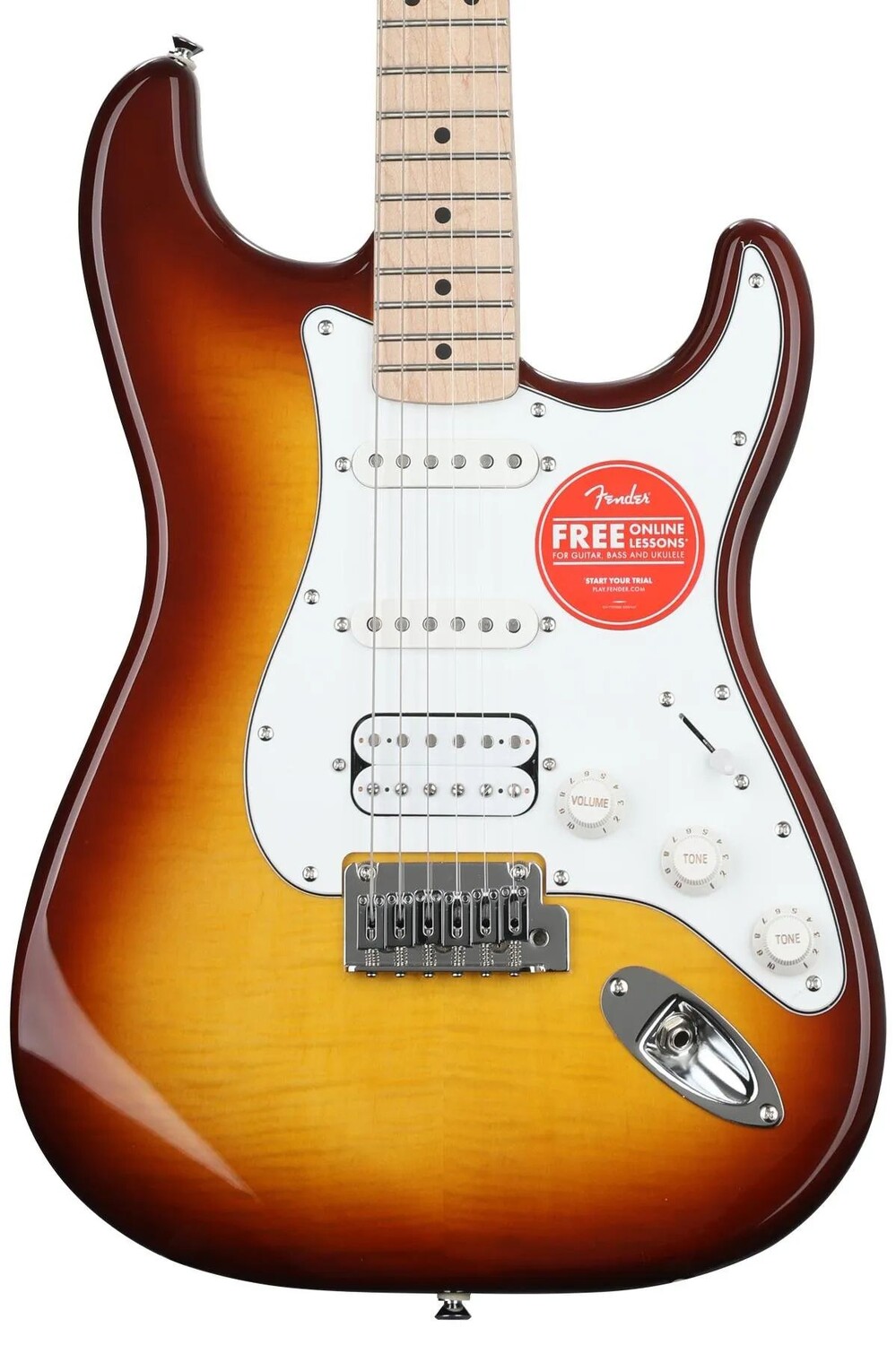 Электрогитара Stratocaster серии Affinity Squier — Sienna Sunburst с кленовой накладкой грифа
Электрогитара Stratocaster серии Affinity Squier — Sienna Sunburst с кленовой накладкой грифа