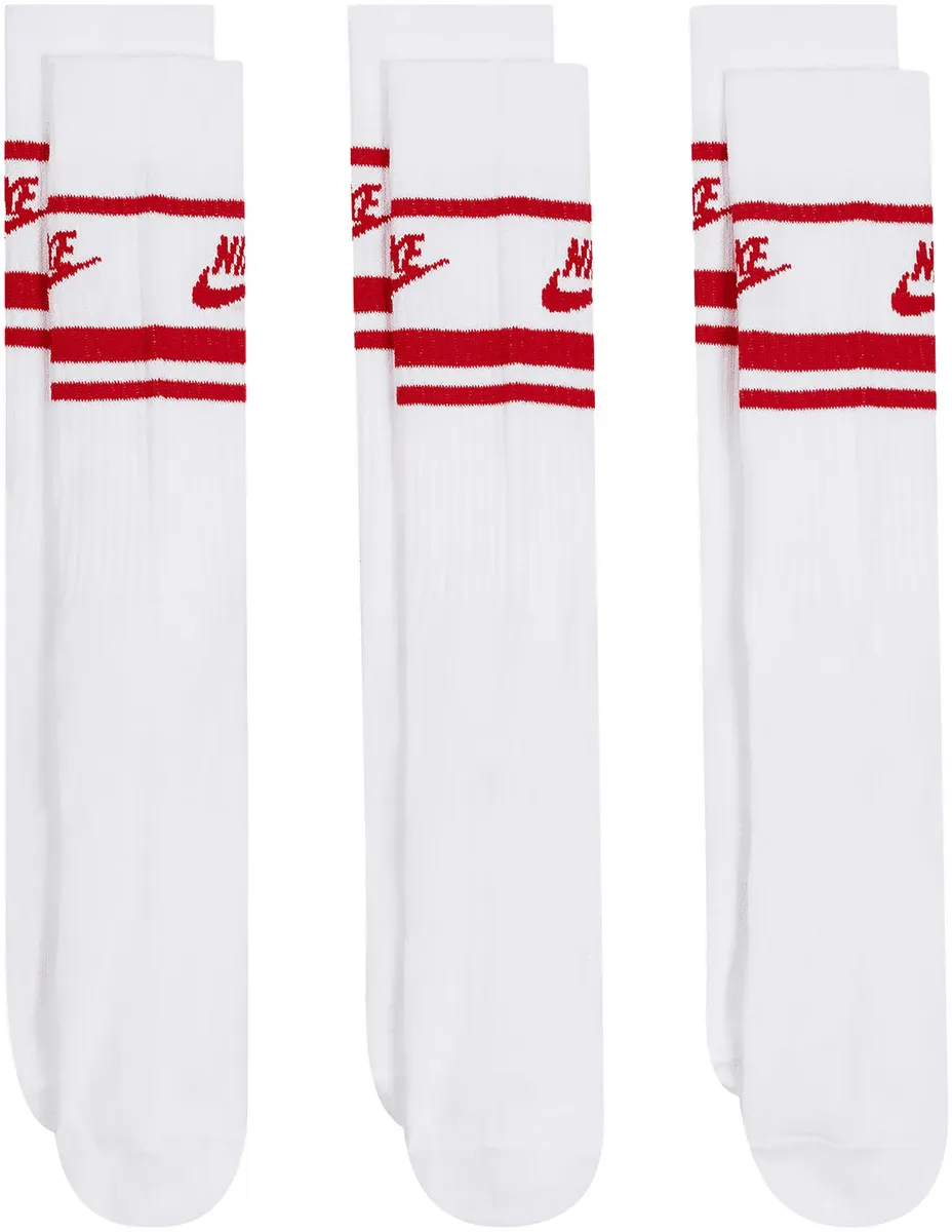 Спортивные носки Nike Sportswear "Everyday Essential Crew Socks (Pairs)" (упаковка, 3 пары), красный
Спортивные носки Nike Sportswear "Everyday Essential Crew Socks (Pairs)" (упаковка, 3 пары), красный