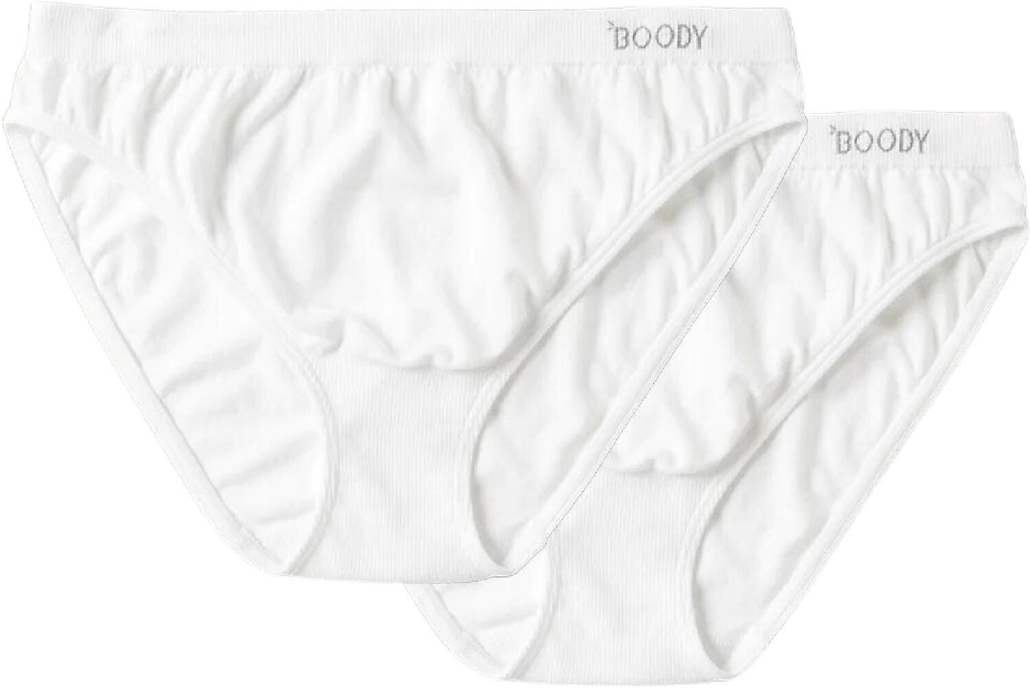 Классическое нижнее белье бикини — женское — упаковка из 2 шт. Boody Eco Wear, белый
Классическое нижнее белье бикини — женское — упаковка из 2 шт. Boody Eco Wear, белый