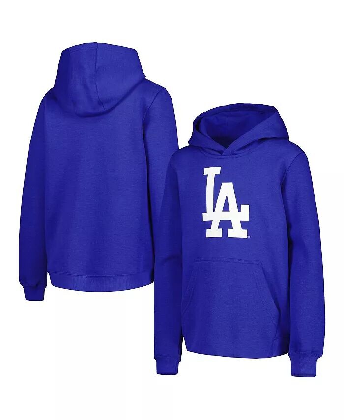 Пуловер с капюшоном и логотипом команды Big Boys and Girls Royal Los Angeles Dodgers Team Primary Outerstuff, синий
Пуловер с капюшоном и логотипом команды Big Boys and Girls Royal Los Angeles Dodgers Team Primary Outerstuff, синий