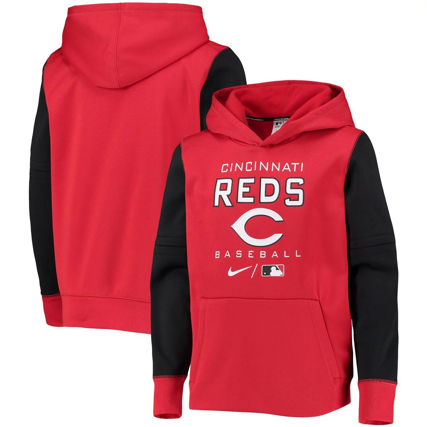 Молодежный пуловер с капюшоном Nike Red/Black Cincinnati Reds Authentic Collection Performance Nike
Молодежный пуловер с капюшоном Nike Red/Black Cincinnati Reds Authentic Collection Performance Nike