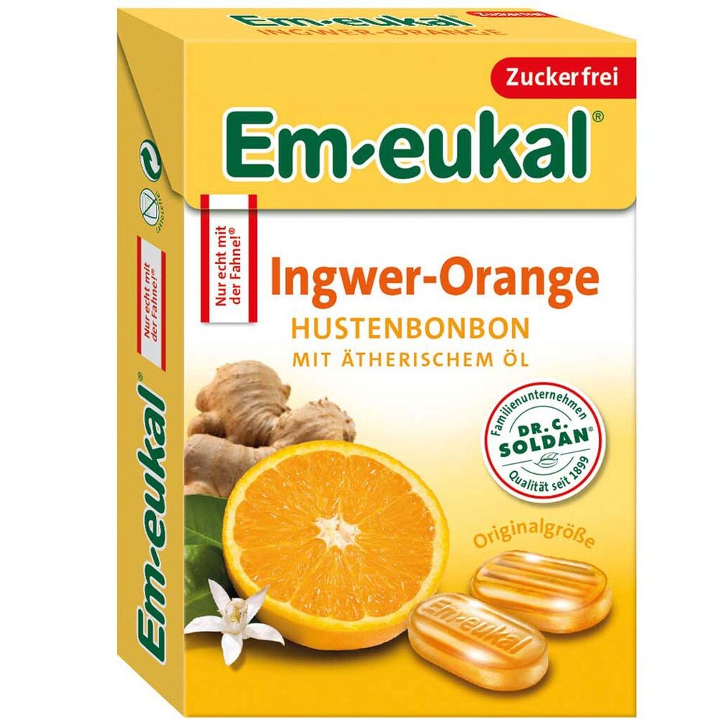 Em eukal box имбирь апельсиновые капли от кашля эфирные масла без сахара 50г Soldan
Em eukal box имбирь апельсиновые капли от кашля эфирные масла без сахара 50г Soldan