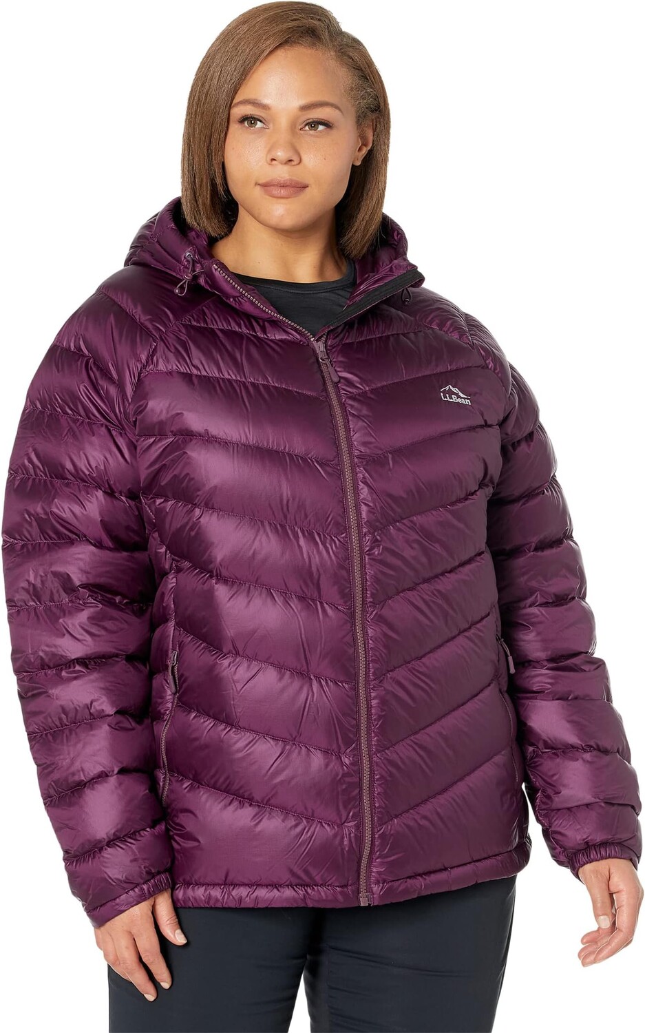Сверхлегкая куртка-пуховик 850 больших размеров с капюшоном L.L.Bean, цвет Royal Plum
Сверхлегкая куртка-пуховик 850 больших размеров с капюшоном L.L.Bean, цвет Royal Plum