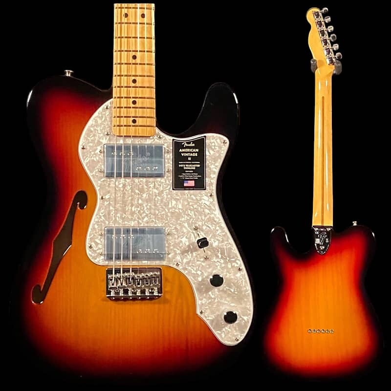 Электрогитара Fender American Vintage II 1972 Telecaster Thinline - 3-Color Sunburst
Электрогитара Fender American Vintage II 1972 Telecaster Thinline - 3-Color Sunburst