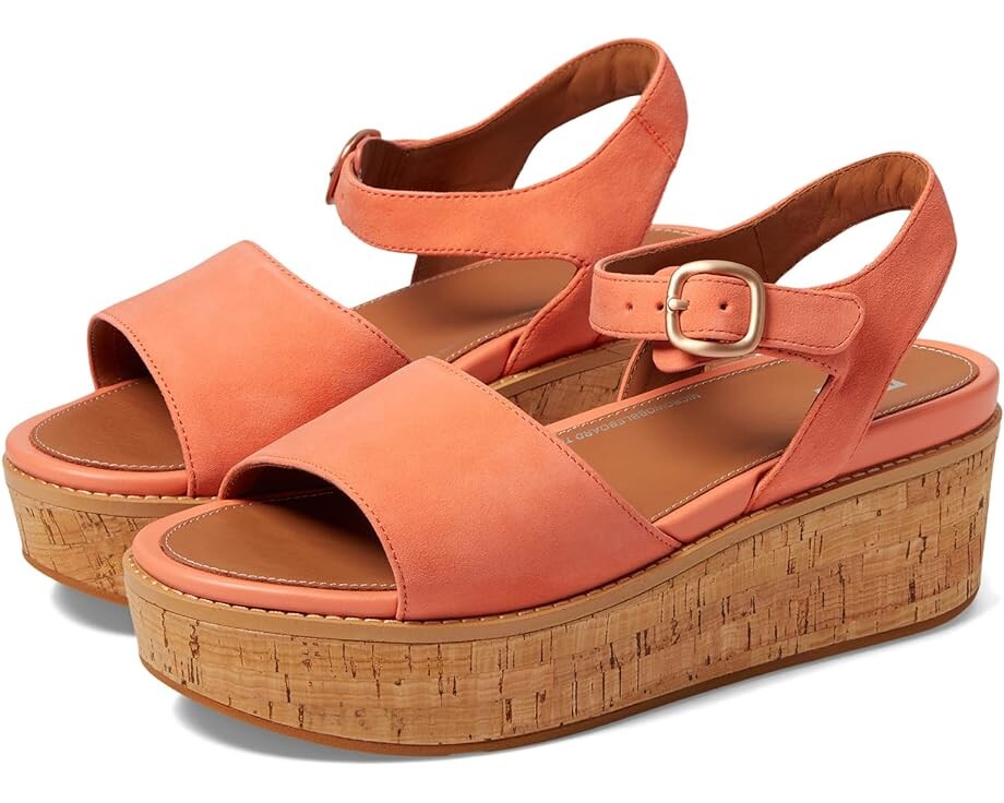 Туфли FitFlop Eloise Cork-Wrap Suede Back-Strap Wedge Sandals, цвет Sunshine Coral
Туфли FitFlop Eloise Cork-Wrap Suede Back-Strap Wedge Sandals, цвет Sunshine Coral