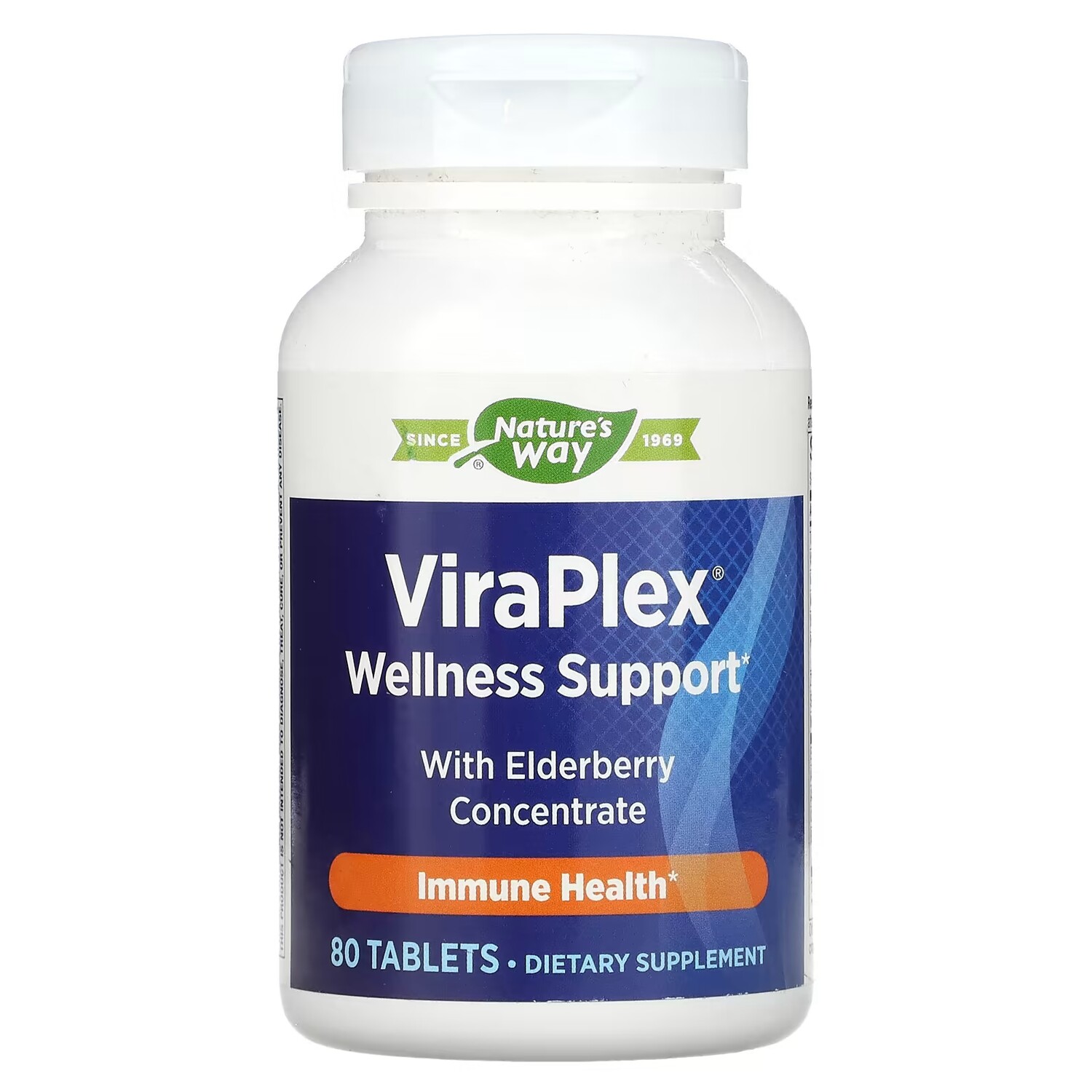 Пищевая добавка Nature's Way ViraPlex Wellness Support с концентратом бузины, 80 таблеток
Пищевая добавка Nature's Way ViraPlex Wellness Support с концентратом бузины, 80 таблеток