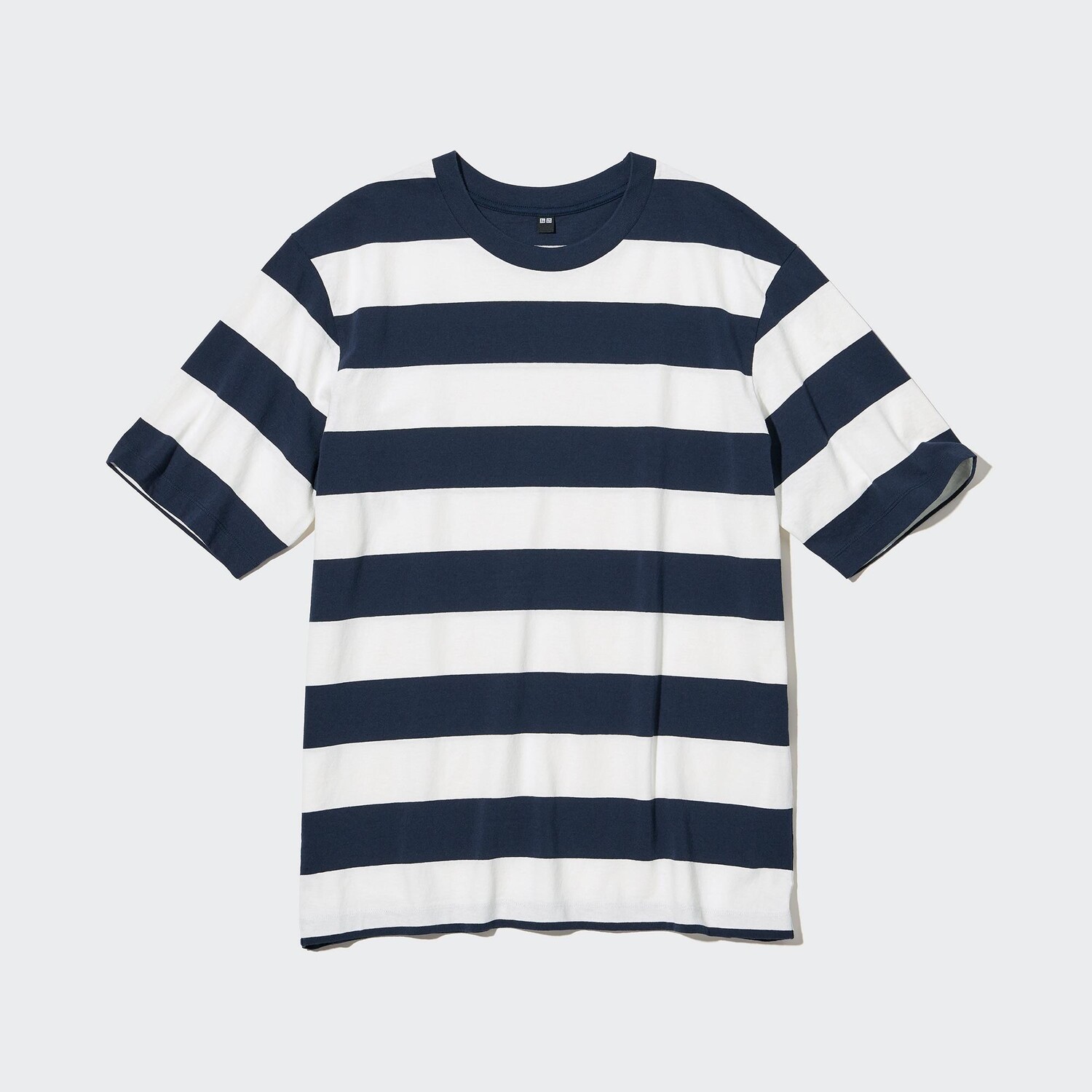 Футболка оверсайз с коротким рукавом (широкая полоска) UNIQLO, темно-синий
Футболка оверсайз с коротким рукавом (широкая полоска) UNIQLO, темно-синий
